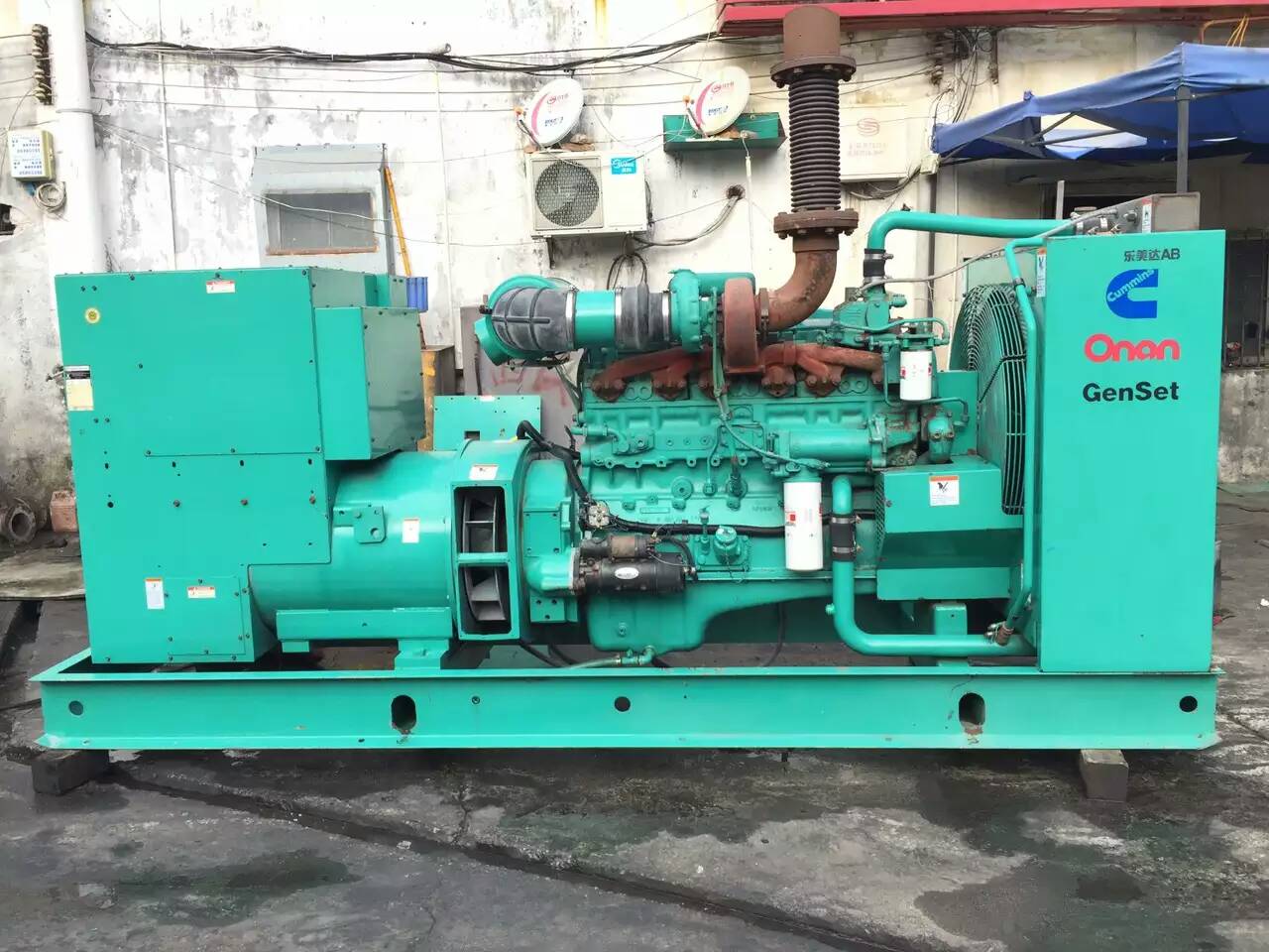 古田租赁发电机-柴油发电机不正常冒烟的原因